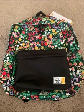 Herschel Supply Company x Lego Multicolor Floral Backpack with Black Base